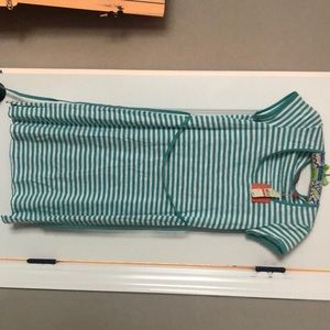 Green and white Tommy Bahama summer dress